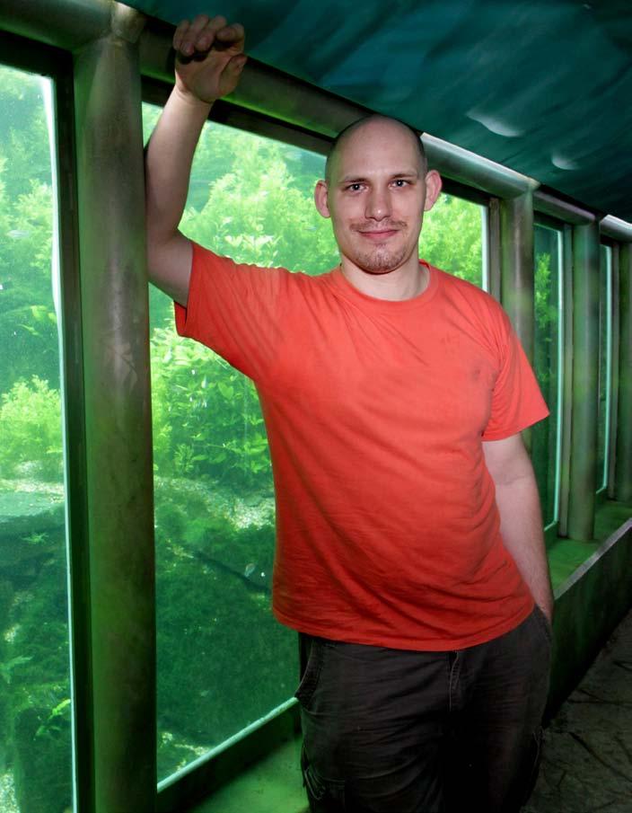 Odborná činnost 3 Martin Dvořák Kurátor tropických rostlin Ryby Do sladkovodního jezírka ve skleníku Fata Morgana jsme vypustili přes 3 000 nových ryb, z nichž jsme si většinu odchovali sami.