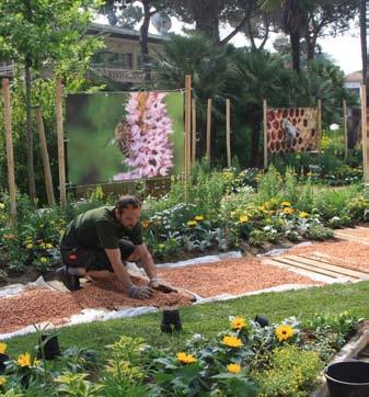 Téma květinových expozic pro rok 2015 mělo korespondovat s ústřední myšlenkou veletrhu EXPO 2015 Feeding the Planet, Energy for Life.