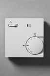 6 (lze kombinovat se střídavým přepínačem) svorka pro vyrovnání potenciálu (zásuvka ochranného pospojování) termostat analogový