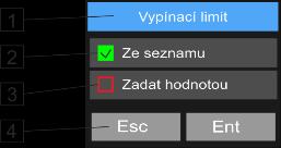 11.2. Pracovní parametry PP Z n a č e n í Pracovní parametry mohou sloužit pro rychlé přenastavení vybraných parametrů přístroje obsluhou zařízení podle aktuálních požadavků monitorované nebo řízené