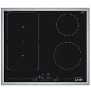 27 NEW Pečení & vaření 60 Jog dial Residual heat Indicator Combi Induction 60 Touch Control Residual heat Indicator Combi Induction JI 36LT56 Samostatná indukční varná deska s kombinovanou indukcí,