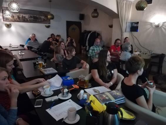 ČLENSKÁ SCHŮZE DERBIANUS CONSERVATION, Z. S. Ve čtvrtek 22. listopadu 2018 Klub cestovatelů v Praze opět patřil členům spolku Derbianus Conservation.