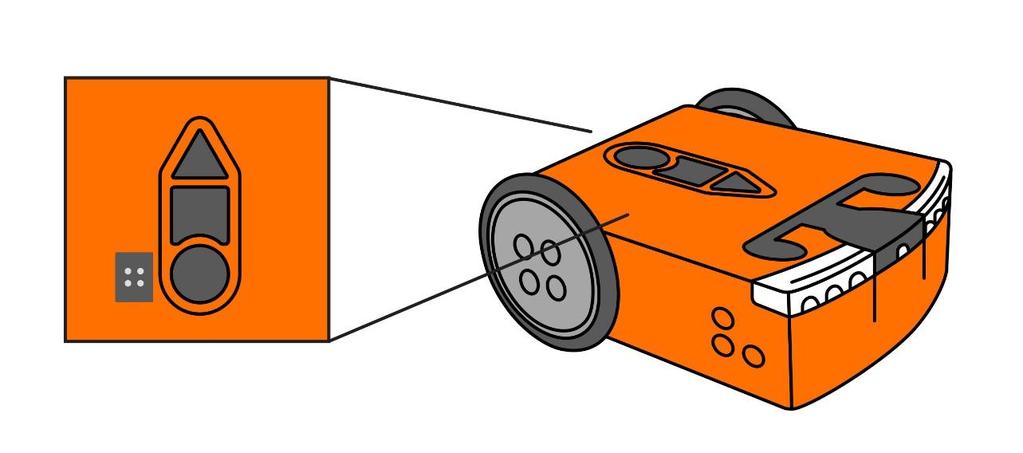 Robot je rovněž vybaven třemi tlačítky, vypínačem a několika odnímatelnými částmi. Pokud budete vědět, kde se jednotlivé části Edisona nacházejí a k čemu slouží, pomůže vám to lépe robota využívat.
