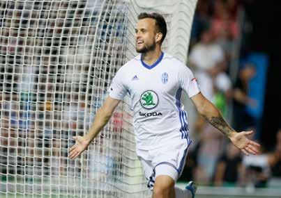 Střelci gólů po šesti neúplných kolech FORTUNA:LIGY: 4 Muris Mešanovic (Mladá Boleslav), Guélor Kanga (Sparta), Jan Sýkora (Jablonec), 3 Nemanja Kuzmanovič (Opava), Jan Matoušek (Jablonec), Jakub