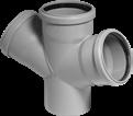 90 C TEMPERATURE RESISTANCE HTDA - dvojitá odbočka jedn EAN DN Stupně 16100 4025075161001 50/50/50 45 20 320 208,- 112900 4052836129000 50/50/50 67 20 320 219,- 16120 4025075161209 50/50/50 87 20 320
