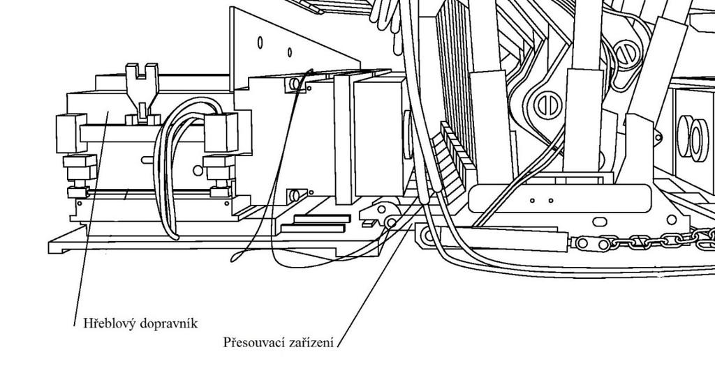 4. Hlavní funkce mechanizované výztuže Upínaní výztuže U této činnosti je vháněna do hydraulických stojek výztuže kapalina do té doby, dokud se stropnice neopře od strop.