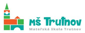 Mateřská škola, Trutnov, Komenského 485, 541 01 Trutnov Školní řád Mateřské školy, Trutnov Č.j.: MŠTU-209/2019/Pri Účinnost od: 1. 9. 2019 Spisový znak: 2.