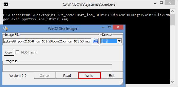 15. DODATEK D Aktualizace OS PPM2110 Dodatek popisuje postup pro vytvoření USB flash disku, který je určený pro nahrání nové verze operačního systému do záznamové jednotky.
