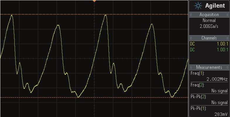 Tabulka mezních frekvencí 5% 10% První navrhovaný obvod 800kHz 1,5MHz Druhý navrhovaný obvod obvodové řešení 1 400kHz 850kHz Druhý navrhovaný obvod obvodové řešení 2 390kHz 780kHz Základní zapojeni s