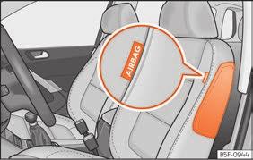Odpojení čelního airbagu spolujezdce* Obr. 24 Spínač čelního airbagu spolujezdce. Obr. 25 Střední díl přístrojové desky: Kontrolka při odpojeném airbagu spolujezdce.