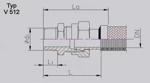 to EN ISO - Typ V PN d [inch] L OK OK L La Váha Weight [kg] +/-0% 0 0 0 0 5 00 3 00 00 00 G /4" G /4" G 3/" G /" G /" G 3/4" G " 7 9 47 4 7 9 49 9 5 7 4 7 57 77 4 7 3 59 79 3 3 4 4 3 4 9 9 0 4 7 0 0