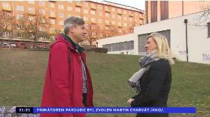 reportérem /v obou sekvencích