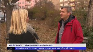 sekvencích je záběr na