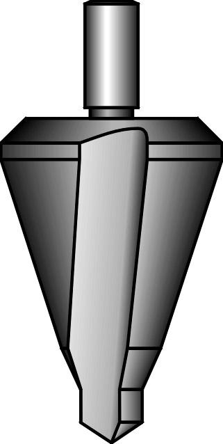 Working range is specified by minimum and maximum diameter of the tool. elikost D D 1 d L Code /mm/ /mm/ /mm/ /mm/ /mm/ 221260.