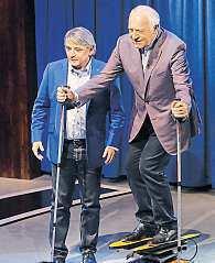 Neochoty pražských kulturou zmlsaných diváků se na show aktivně podílet se pánové nebojí.