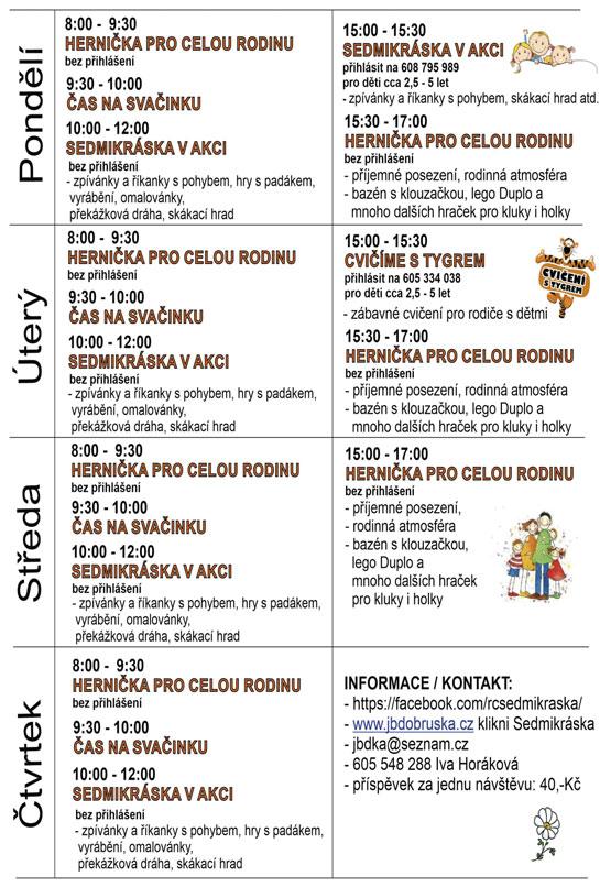 SEDMIKRÁSKA CENTRUM PRO VŠECHNY GENERACE Náměstí F. L. Věka 24, 605 548 288 (vchod od zmrzliny) JAK NA ZIMNÍ NEMOCI? Středa 3. října od 9.30 - PharmDr. Tereza Hendrychová, PhD., lékárník.
