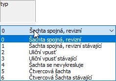 Kapitola 5 Panel Šachty Panel Šachty zobrazuje seznam všech šachet. Zde je možné šachty přidávat, měnit parametry a mazat.