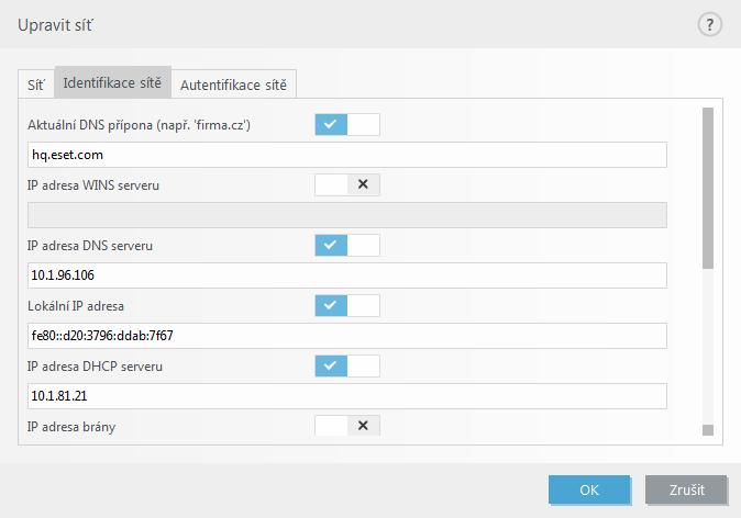 Autentiﬁkace sítě Autentiﬁkace zóny vyhledává v síti speciﬁcký server a pro vlastní autentiﬁkaci vůči serveru používá asymetrické šifrování (RSA).