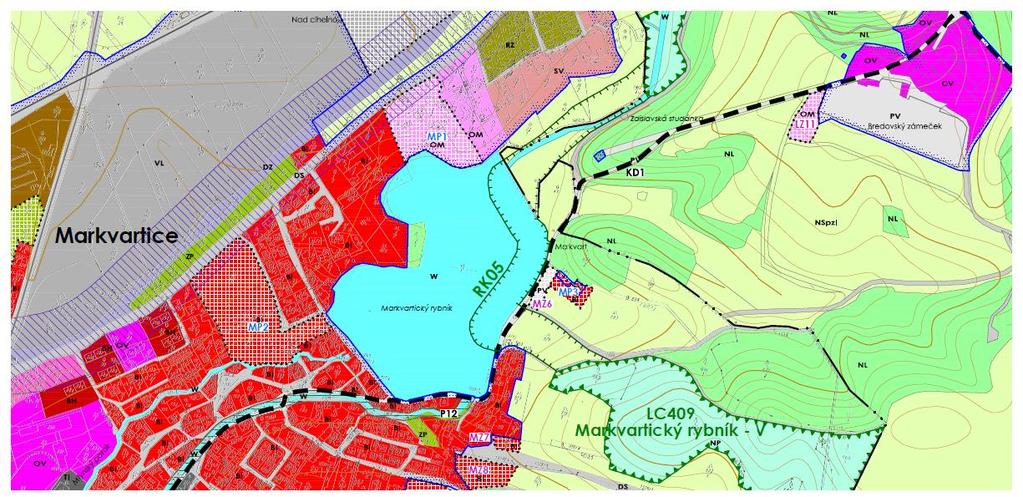 Pořizovatel zdůraznil, že konkrétní regionální biokoridor RK05 je od počátku zpracování a projednání návrhu Územního plánu Jablonné v Podještědí vymezen beze změny. 1.