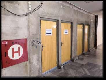 Zřízení WC antivandal pro veřejnost Rekonstrukce stávajícího WC pro veřejnost v budově Monoblok u lékárny, včetně ochrany před