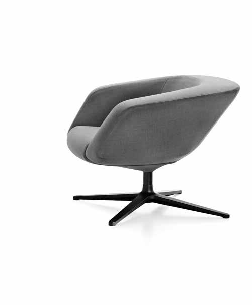 D i n o Studio Hannes Wettstein 2008 Dino owes its particularity to the deep back, with its volume creating a pleasant