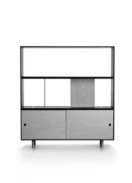 Offset Shelf Tomás Alonso 2013 The Offset shelving system is not only visually and conceptually connected with the Offset table, but also has a multiple