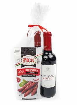 množství: 20 ks Označení: C190629/2 TIP na vánoční dárek Dárková bedýnka Treviso Oro Prosecco Treviso 0,75l Miscelad Oro Káva 250g Živá květina Označení: DBV190725/3 1 003Kč 232 Kč Červené víno s