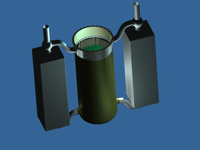 výměny paliva, jaký se nachází na standardních reaktorech typu PWR a VVER, kdy při odstávkách se mění jednotlivé palivové kazety za nové nebo se pouze přeskládají.