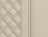 KŮŽE K dispozici s BMW Individual rozšířené rozšířené kožené čalounění Merino 3 VAEW Ivory White (bílá).