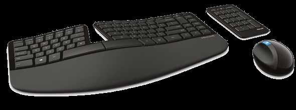BlueTrack Technology Zabudovaná opěrka zápěstí