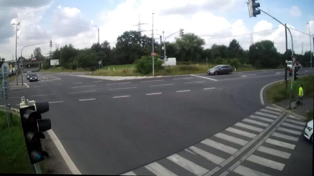 Obr. 03 Pořízený záběr z videokamery na