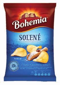 l = 239,80 Kč Bohemia Chips solené 70 g 28 21