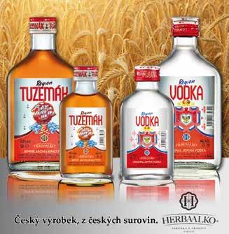 : 20 x 0,2 l, 36 x 0,1 l) Tuzemák, Vodka Mucha Sekt (bal.