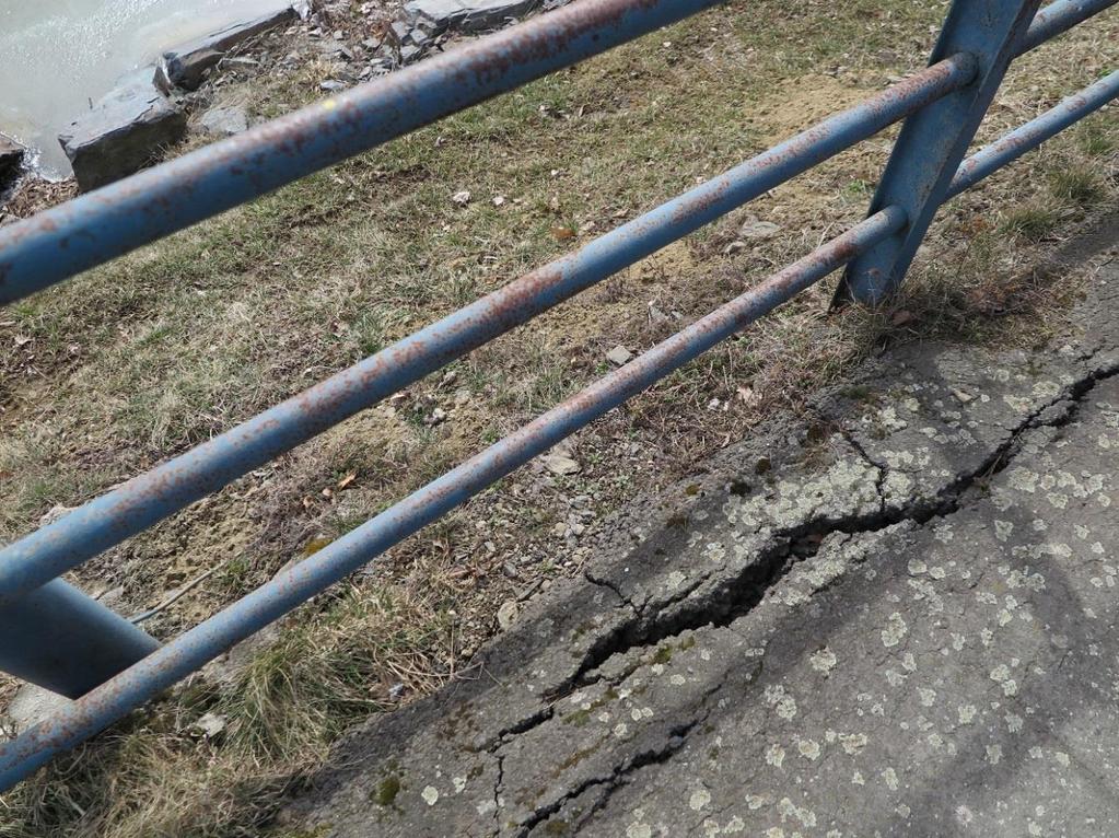 silně zanesena bahnem, kdy při nízkých stavech lze vidět bahno na dně.