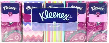papírové kapesníčky Kleenex