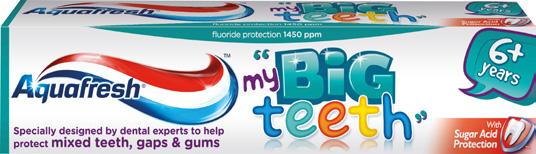 kartáček, 3 Aquafresh