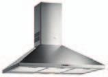 48 db Komínový odsava par 90 / 60 cm Dvojitý turbínový motor s výkonem 650 m 3 /h Podsvícený elektronický ovládací panel s displejem Osv tlení 2 x 3 W LED Zaoblené sklen né k ídlo 3 rychlosti + 1