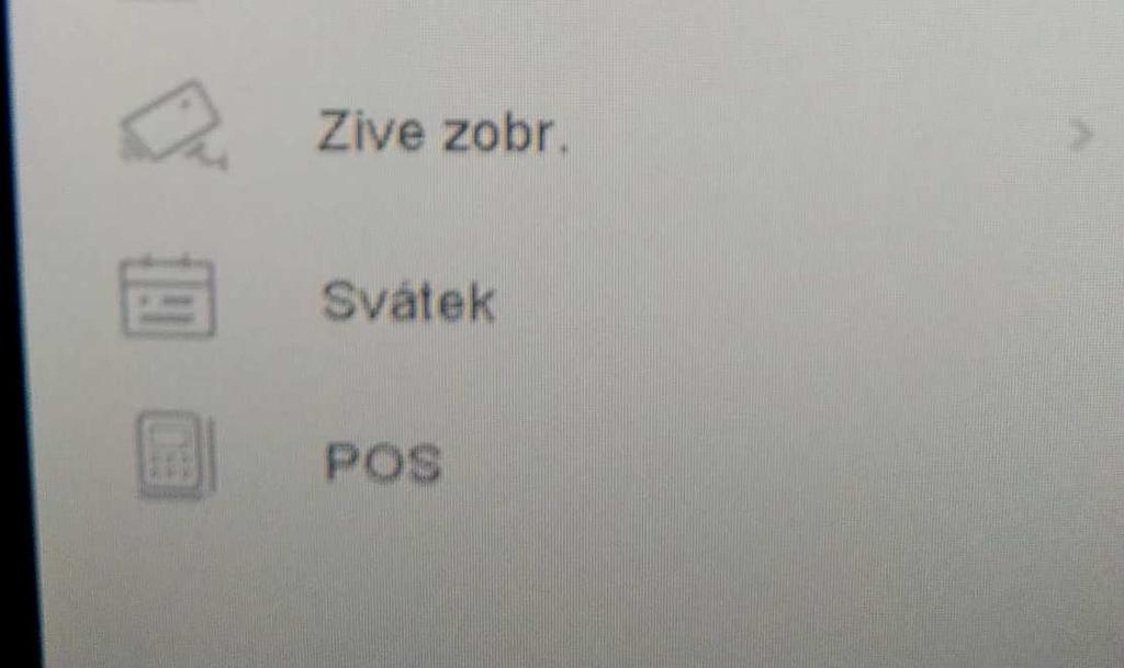 Otevřete menu Síť Dále