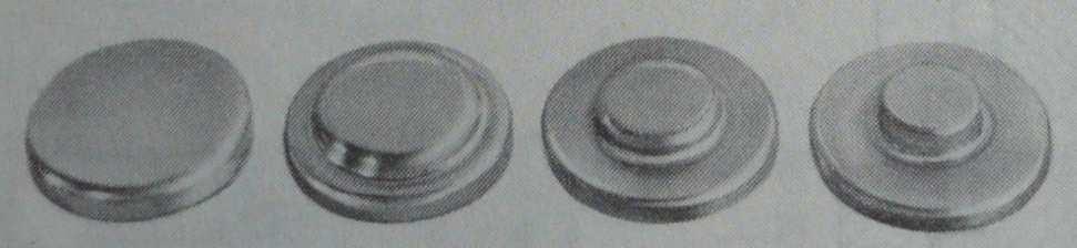 2 S 1 = π d1 h1 = π 80 22 = 5529, 20mm π 2 π 2 2 S 2 = ( π d 2 r1 + 4 r1 ) = ( π 74 3 + 4 3 ) = 1152, 07mm 2 2 π 2 2 2 π 2 2 2 S 3 = ( d 2 d3 ) (2 π r ) = (74 44 ) (2 π 2 ) = 2755, 18mm 4 4 π 2 π 2 2