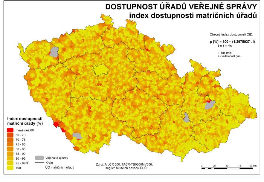 mezi časovou a prostorovou vzdáleností je: Kombinací všech 8 OID vzniká agregovaný OID, který umožňuje obecně zhodnotit