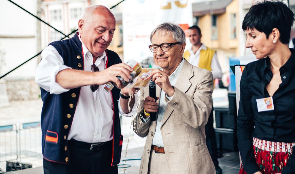 překvapení pro kapelníka Veselky Ladislava Kubeše