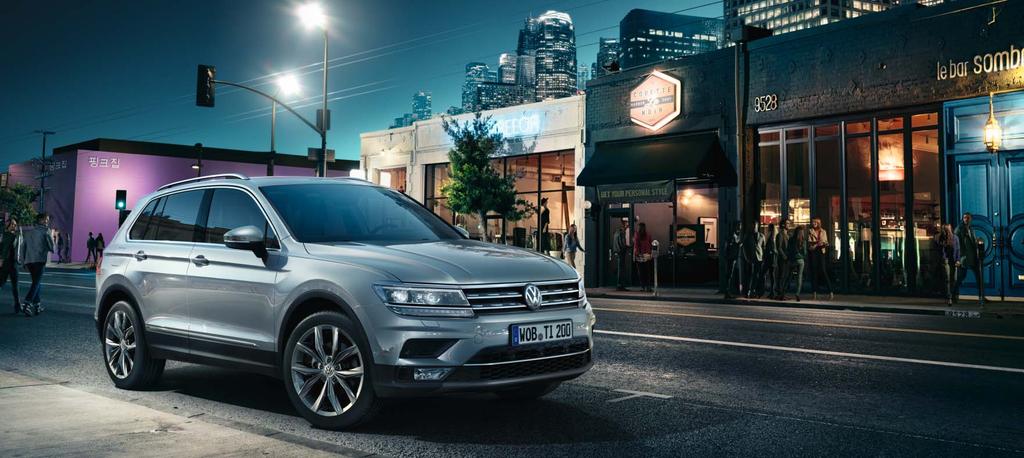 Highline Ta nejvyšší úroveň nejenom pokud jde o design. Tiguan v linii Highline kombinuje vysoce kvalitní designové detaily, jako např.
