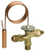 Termostatické expanzní ventily Honeywell Termostatické expanzní ventily Honeywell (FLICA) mohou pracovat se všemi uhlovodíkovými chladivy. Ventily se nesmí použít pro čpavek.