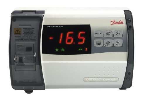 Danfoss Elektrické rozvaděče Optyma Control Jenofázový AK-RC 101 Rozměry: 262 x 168 x 97 mm. Krytí: IP65.