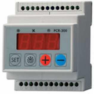 043 PCR 310 Komplet 8A/8A/8A 230/12 2xPTC 3x relé, trafo 12V 70x74x32 120 042 Na lištu Teplotní rozsah: -55 až +50 C Montáž na DIN lištu. Sonda 2,5m.