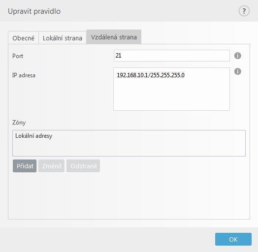 Seznam dočasně blokovaných IP adres Pro zobrazení seznamu IP adres, ze kterých byly vedeny útoky, a proto byla komunikace z těchto adres dočasně zablokována, naleznete v hlavním okně programu ESET