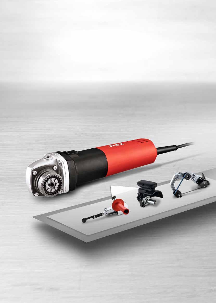 jedna na všechno Dva pohony více aplikačních možností BME 8-4 Malý základní motor 8 Wattů s variabilními otáčkami 330-40/min pro nové kompaktní nástavce na satinýrování pásové broušení trubek a na