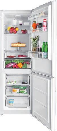 mraznčky 90 l, V x Š x H: 15, x 60 x 60,5 cm NO FROST A 1 smoothe Gorenje v hodnotě 799 Kč Kombnovaná chladnčka Gorenje NRK6192KW, elektroncké nastavení teploty, Fresh zásuvka - LED