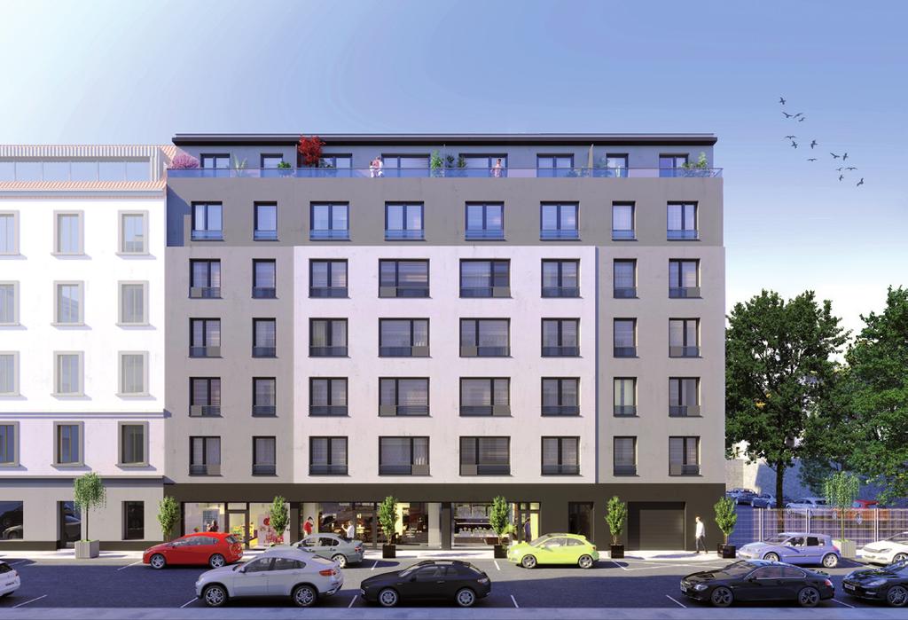 Poděbradk I & II Bydlení v centru stále láká Investor: EXTRA MULTI COLORE a.s. O bydlení v centru je zájem dlouhodobě.
