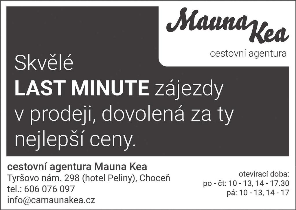: 608 233 027. Dámské, pánské kadeřnictví V Lípách Litomyšlská 446, 565 01 Choceň st: 12:00 18:00 čt: 9:00 17:00 pá: 9:00 15:00 pouze na objednání Vlčková Ivana, tel.